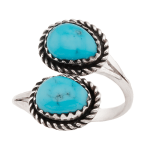 Turquoise Adjustable Women's Rings