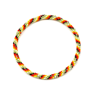Beaded Bangle Wave Bracelets
