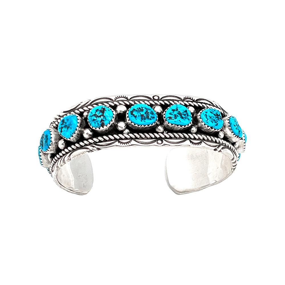 Kingman Turquoise Row Bracelet
