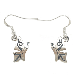 Overlay Butterfly Earrings