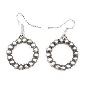 Sterling Silver Bead Earring