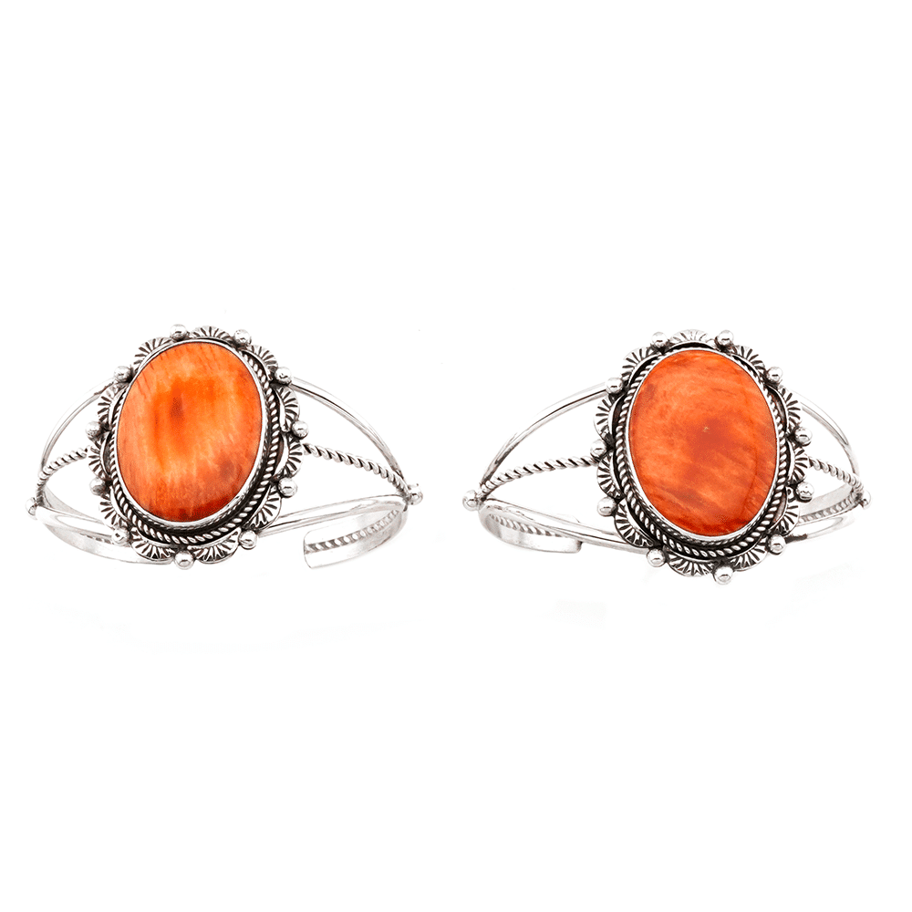 Orange Spiny Oyster Bracelet