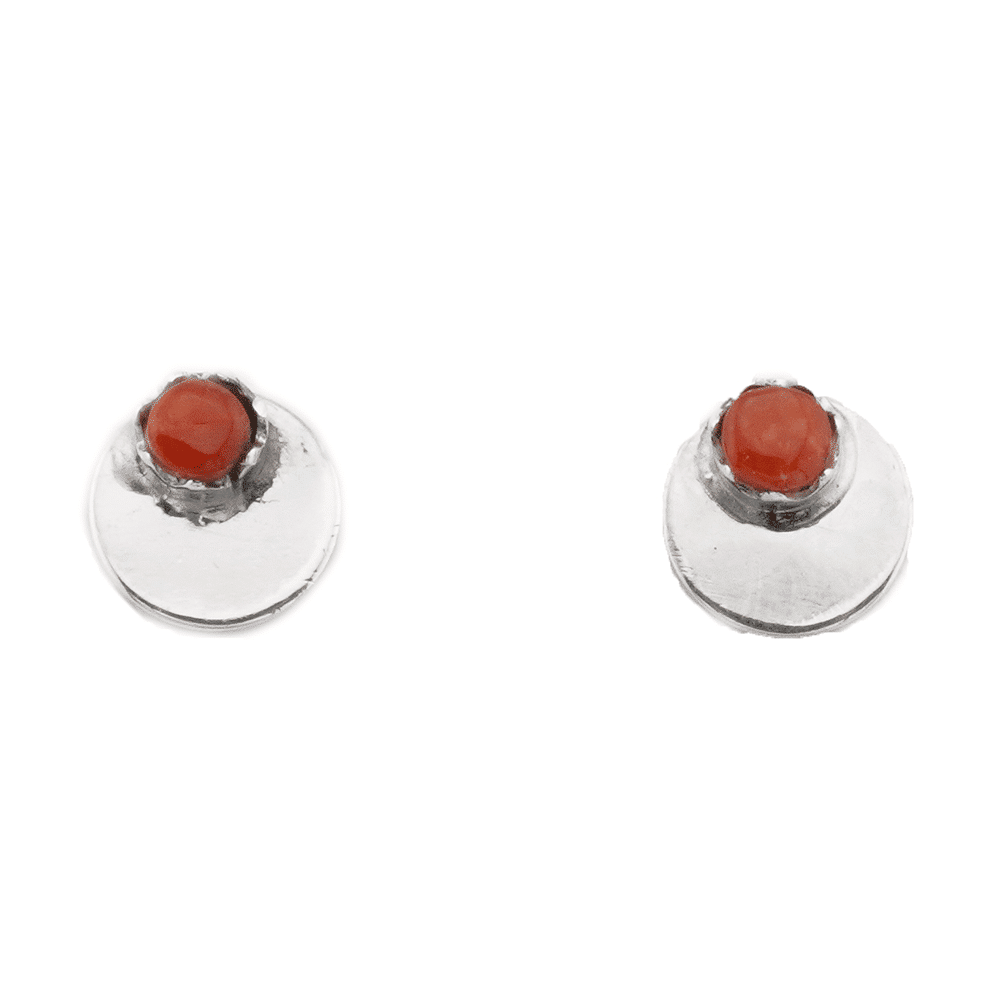 Coral Post Earrings