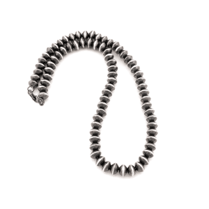 Silver Bead Navajo Pearl Necklace