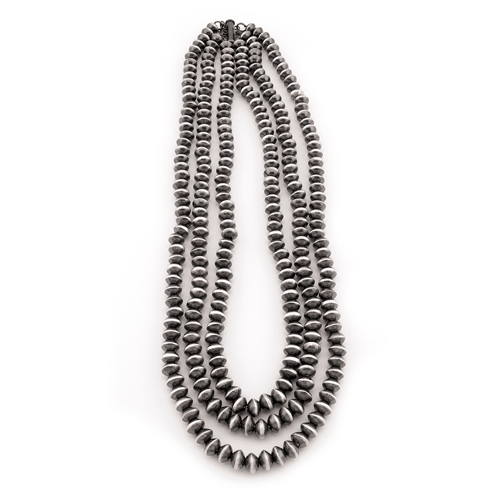 Three Strand Navajo Pearl Necklace