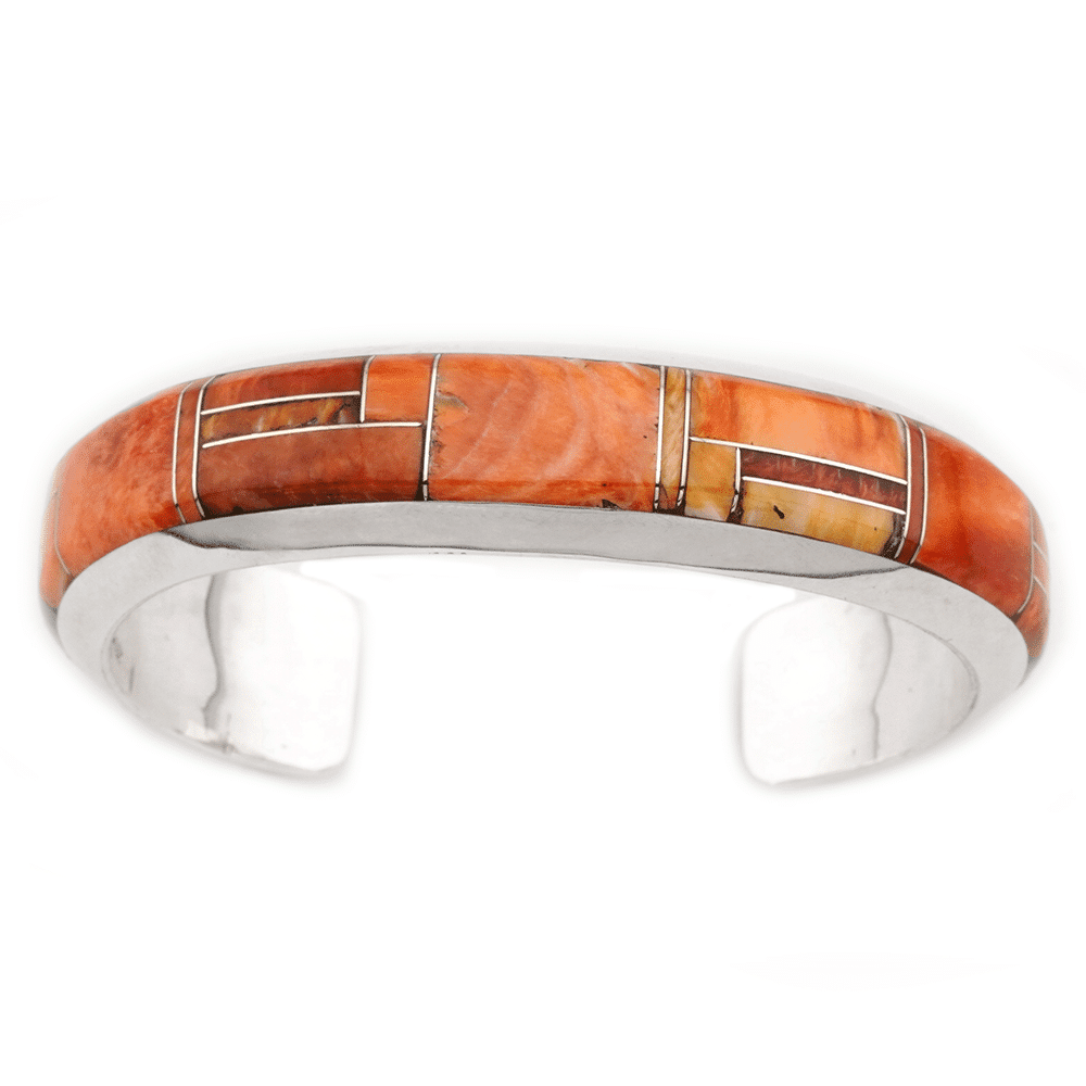 Inlay Spiny Oyster Bracelet