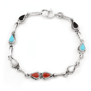 Multi Color Link Bracelet