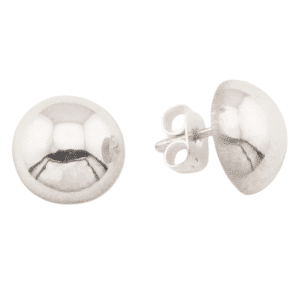 Plain Small Button Post Earring