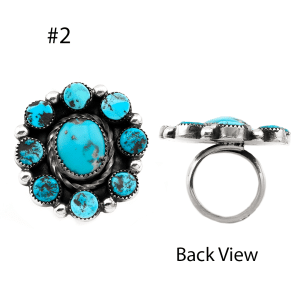Turquoise Cluster Ring