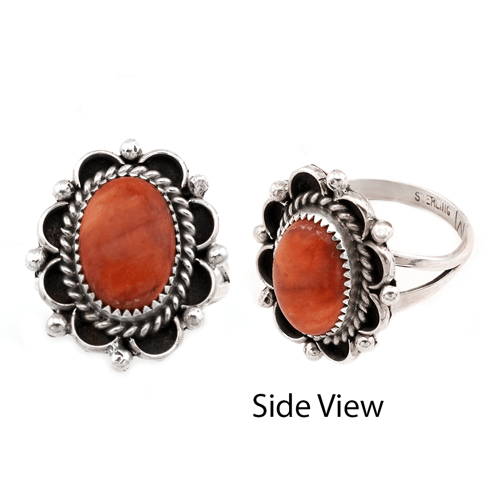 Red Spiny Oyster Shell Ring