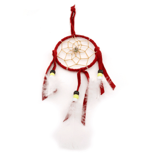 3" Leather Dream Catcher