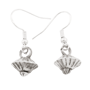 Corrugated Bead Earring