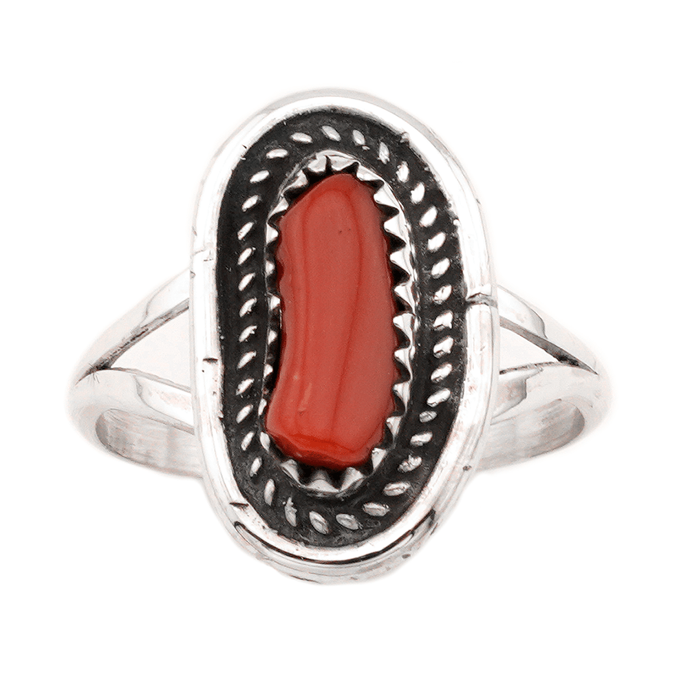 Coral Ladies Ring