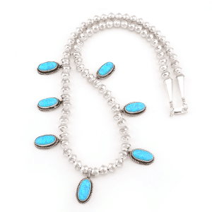 Blue Opal Necklace