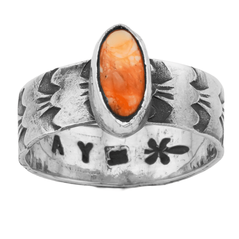 Red Spiny Oyster Women's Ring - Image 3
