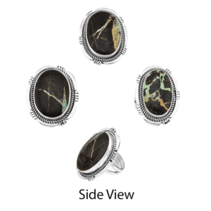 Black Jack Turquoise Ladies Ring