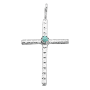 Turquoise Cross Pendant