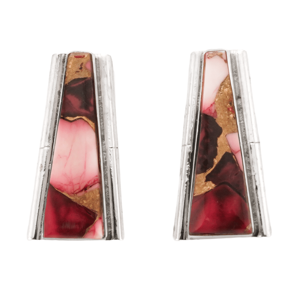 Dyed Dahlia Earrings - Image 3