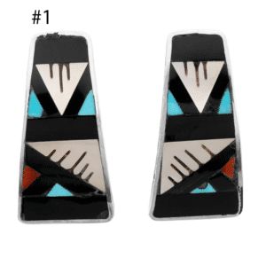 Zuni Traditional Inlay Earrings