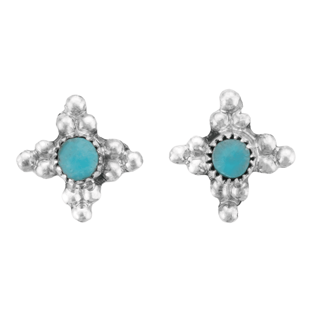 Turquoise Post Earrings