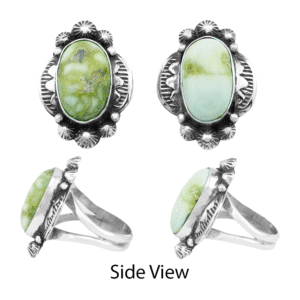 Palomino Variscite Rings