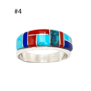 Assorted Inlay Women's Rings