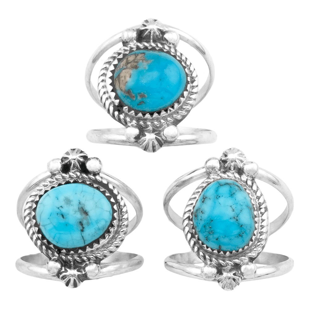 Turquoise Ladies Rings