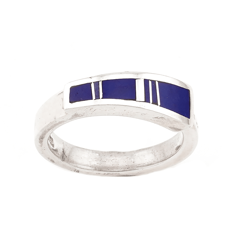 Lapis Inlay Ring