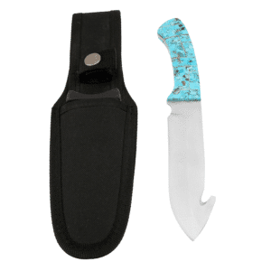 Turquoise Inlaid Handle Knife