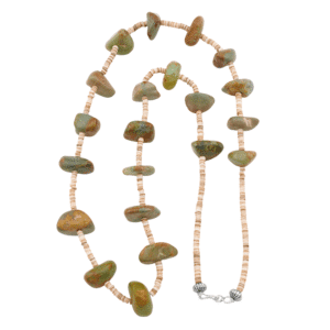Medium Turquoise Nugget Necklace