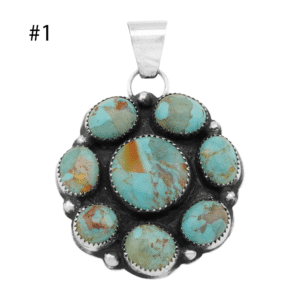 Turquoise Cluster Pendant