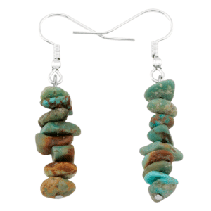 Turquoise Nugget Earring