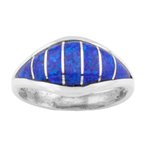 Opal Inlay Womans Rings