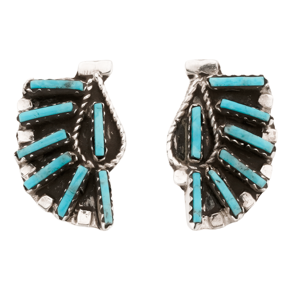 Turquoise Post Earrings
