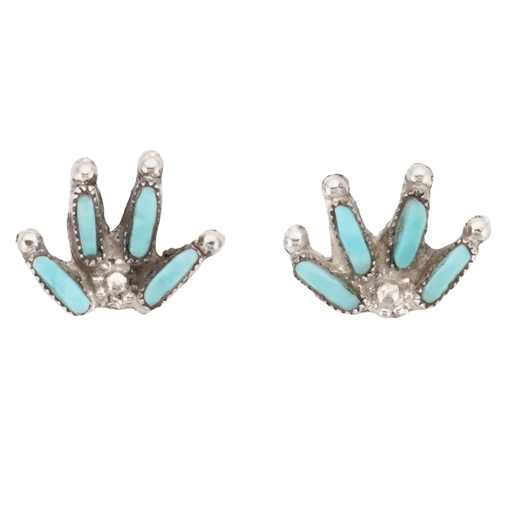 Zuni Turquoise Post Earrings
