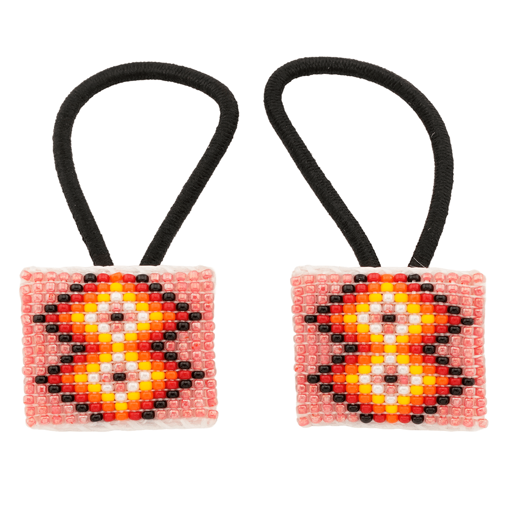 Small Beaded Hair Ties