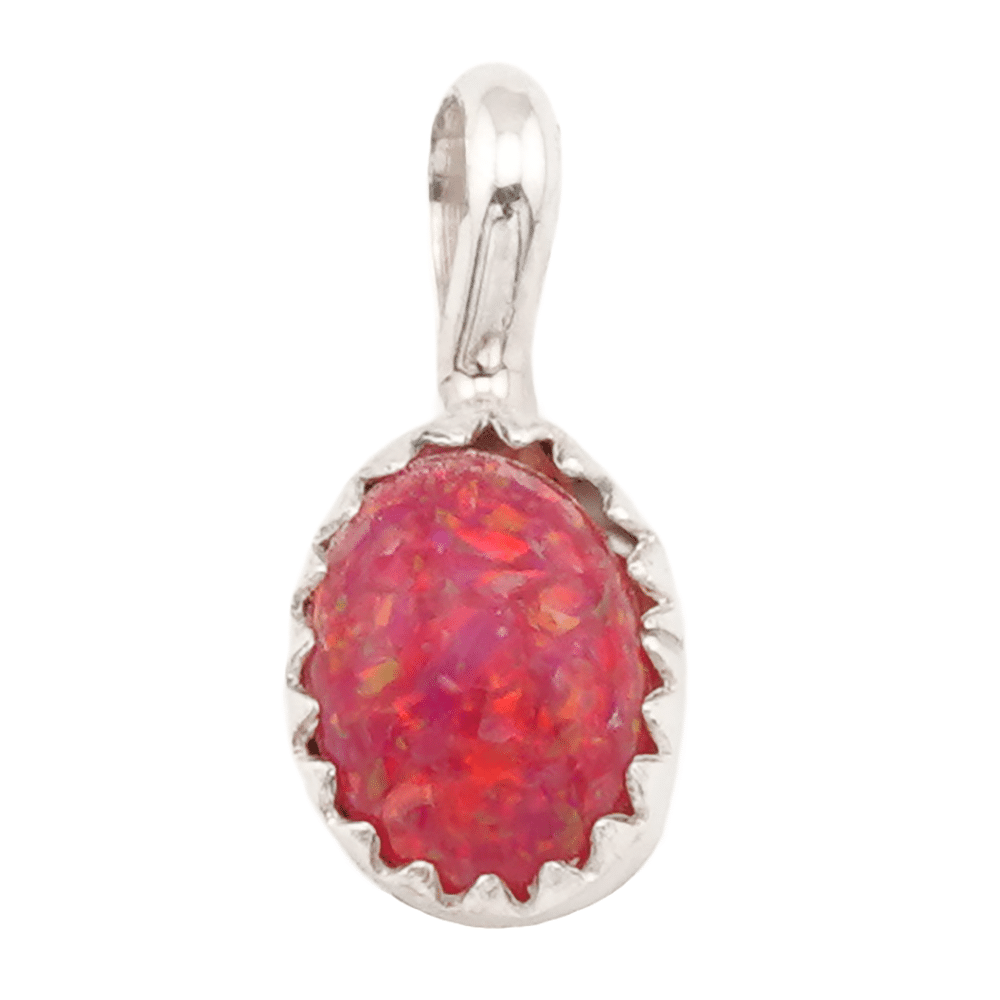 Small Assorted Opal Pendant - Image 2
