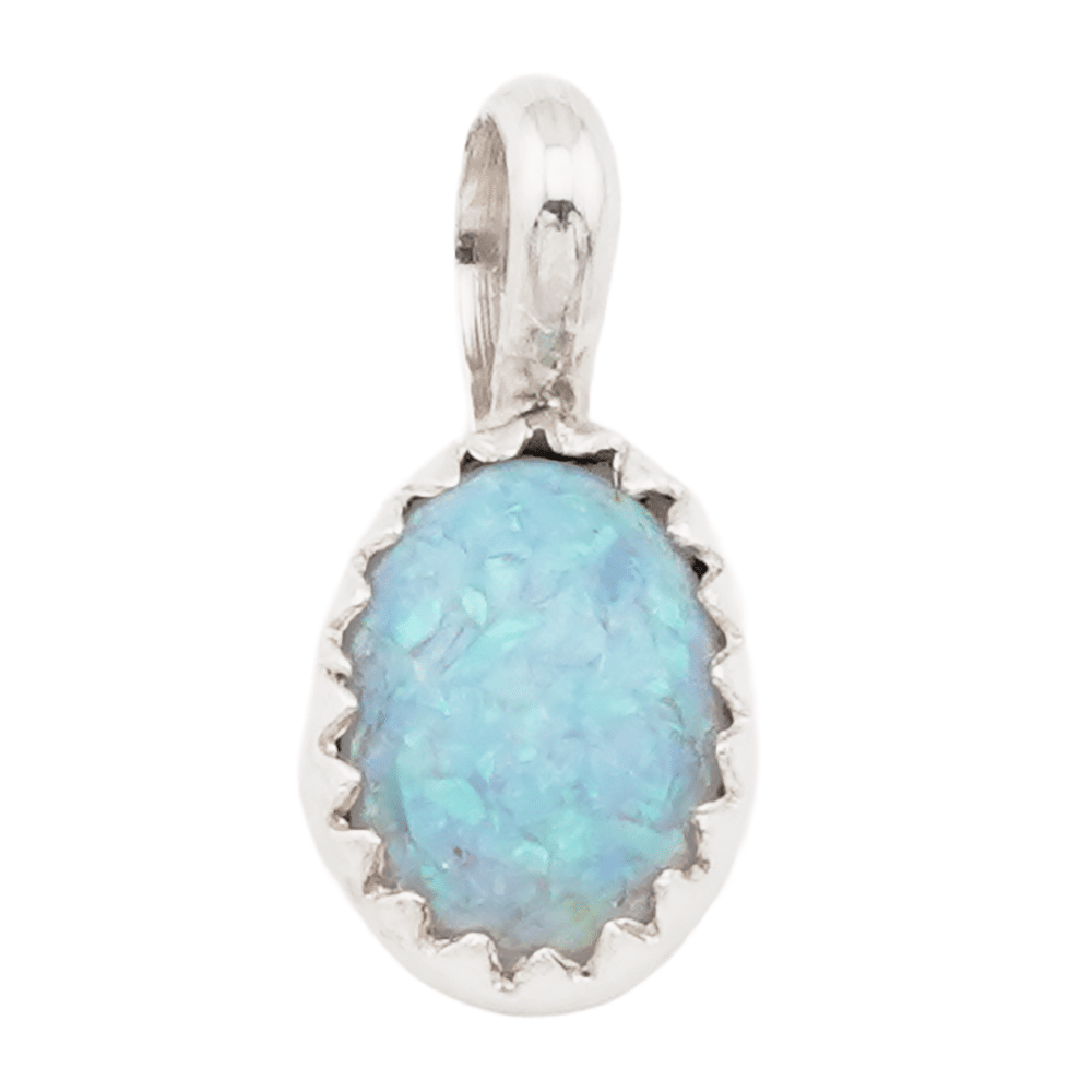 Small Assorted Opal Pendant - Image 5